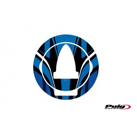Puig Fuel Cap Cover Radical Aprilia Blue