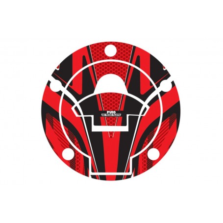 Puig Fuel Cap Cover Mod Radical Yamaha Red