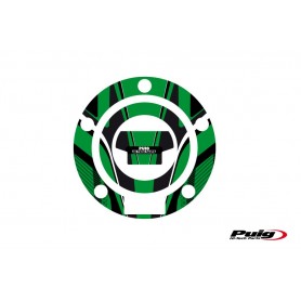 Puig Fuel Cap Cover Mod Radical Yamaha Green