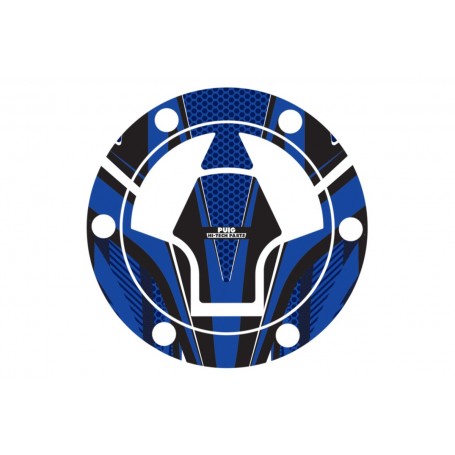 Puig Fuel Cap Cover Mod Radical Kawasaki Black