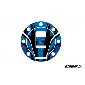 Puig Fuel Cap Cover Mod Radical Yamaha Blue