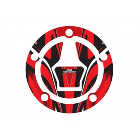 Puig Fuel Cap Cover Mod Radikal Suzuki Red
