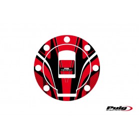Puig Fuel Cap Cover Mod Radical Yamaha Red