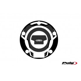 Puig Fuel Cap Cover Mod Naked Yamaha Green