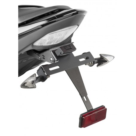 License Support Gsr750 11-17  C/Black Adjustable