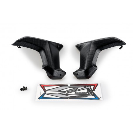 Radiator Side Panels Suzuki Sv650 16 -18  C/Carbon