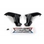 Radiator Side Panels Suzuki Sv650 16 -18  C/Carbon