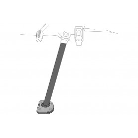 Kickstand Extension with Standard Suspension