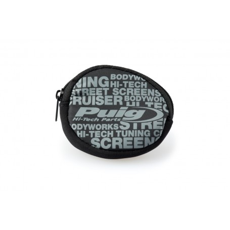 Bag for keys with zipper