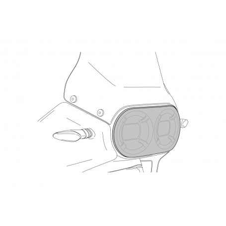 Adhere Headlight Protector