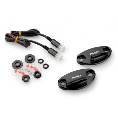 Rearview Mirrors Caps with Turn Lights Tab