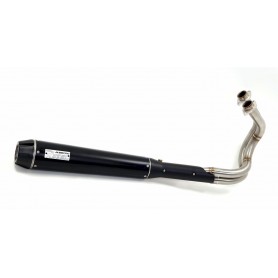 Arrow Steel Aluminum Dark Complete Exhaust Rebel  74512RBN
