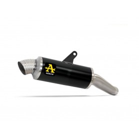 Arrow Indy Race Evo Black Aluminum Silencer  72646PON