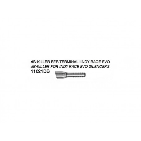 Arrow Db Killer For Indy Race Evo Slip-Ons  11021DB
