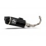 Arrow Dark Aluminum-Carby Racing Urban Silencer Kit  53051AKN