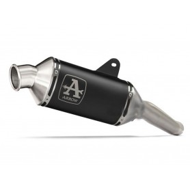 Arrow Dark Aluminum Indy Race Silencer  72640AON