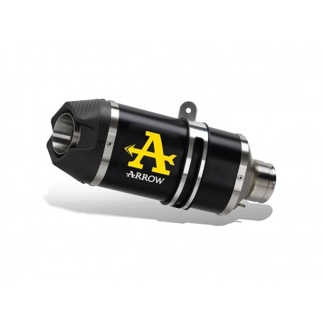 Arrow Dark Aluminum Indy Race Silencer  71971AKN