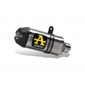 Arrow Dark Aluminum Indy Race Silencer  53547AKN
