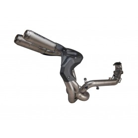 Arrow Complete Exhaust System Kit Competition Full Titanium  71239CP