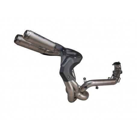 Arrow Complete Exhaust System Kit Competition Full Titanium  71239CP