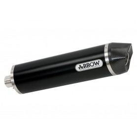 Arrow Aluminum Dark Carbon Maxi Race-Tech Silencer  72639AKN