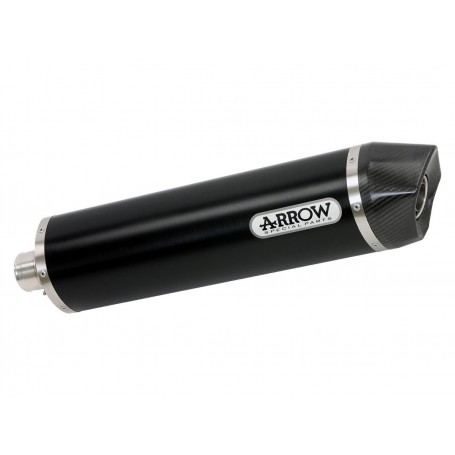 Arrow Aluminum Dark Carbon Maxi Race-Tech Silencer  72639AKN