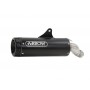 Arrow Kit Silencer Rebel Dark Aluminum End Cap  74511RBN