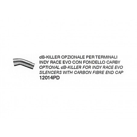 Arrow Db Killer Carby End Cap  12014PD