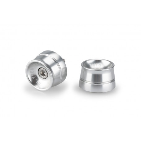 Puig Bar End Aluminium Mod Speed Vespa GTS300 Silver
