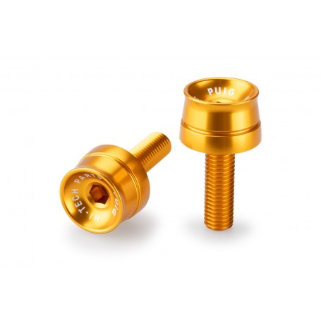 Puig Bar End Aluminium Mod Speed BMW Gold