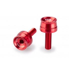 Puig Bar End Aluminium Mod Speed BMW Red