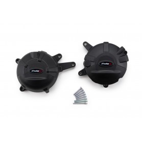 Puig Engine Protective Cover Honda NC750X 21- Black