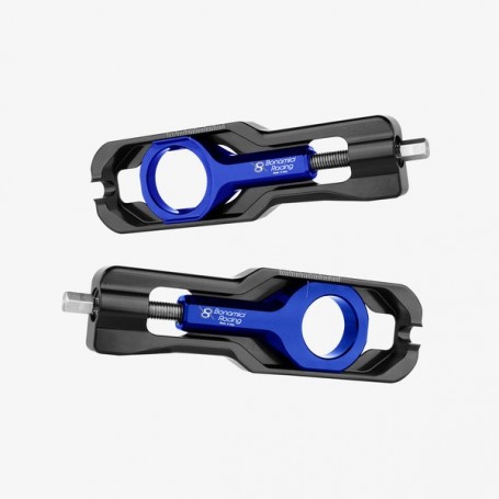 Bonamici Aluminum chain Adjuster Honda CBR 1000 RR 08-16 - Blue