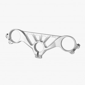 Bonamici Aluminum Top Triple Clamp Ducati Panigale V4/V4S 2025 SILVER