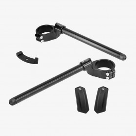 Bonamici Aluminum Clip-ons Diameter 50 mm raised for Suzuki GSX-8R