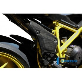 Exhaust Protector Carbon - Ducati 848 /1098 / 1198 / S / R