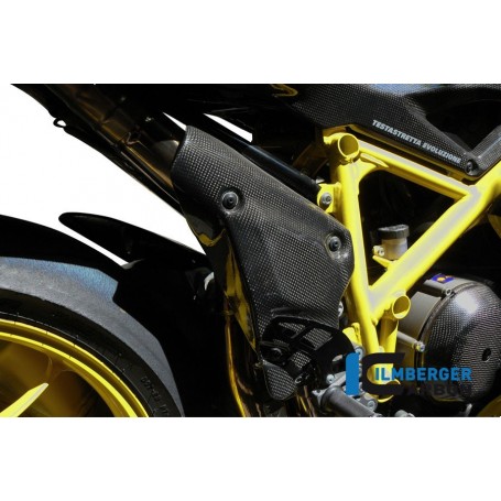 Exhaust Protector Carbon - Ducati 848 /1098 / 1198 / S / R