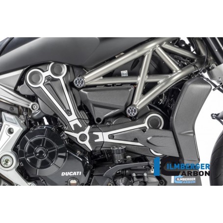 Cam belt covers matt with crome decal Ducati XDiavel 16