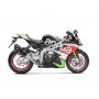 Akrapovic Slip-on Aprilia RSV4. TUONO V4