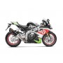 Akrapovic Slip-on Aprilia RSV4. TUONO V4