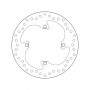 Brembo Brake Disc Performance Serie Oro 68B40782. rear