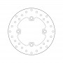 Brembo Brake Disc Performance Serie Oro 68B40766. rear