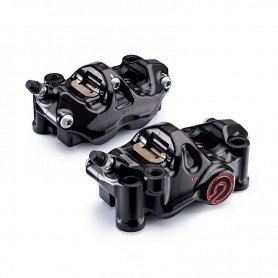 Brembo Radial .484 Cafe Racer CNC Brake Calipers Kit 108mm Left/Right Black
