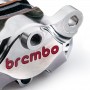 Brembo Rear Brake Caliper P2 34 CNC. Nickel coating. 84mm