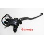 Brembo Brake Master Cylinder PS 13 Black Micro-Switch Mirror Clamp