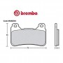 Brembo Racing Brake pad Z03 - M488Z03