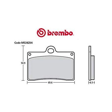 Brembo Racing Brake pad Z03 - M538Z03