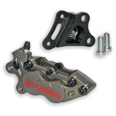 Brembo 50 mm Kawasaki Ninja 250 08 - Axial Billet Caliper Kit