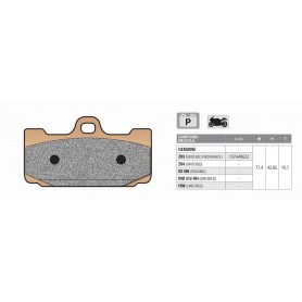 Brembo Racing Brake pad Z03 - M0610Z03