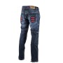 Jeans Trousers With Protectors Ray 2.0 Navy Blue